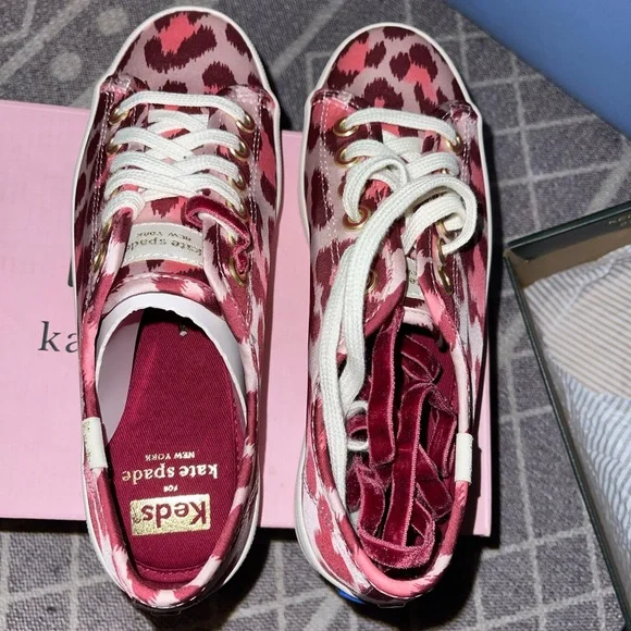 Kate Spade for Keds Shoes Kate Spade Pink Leopard Print Shoes